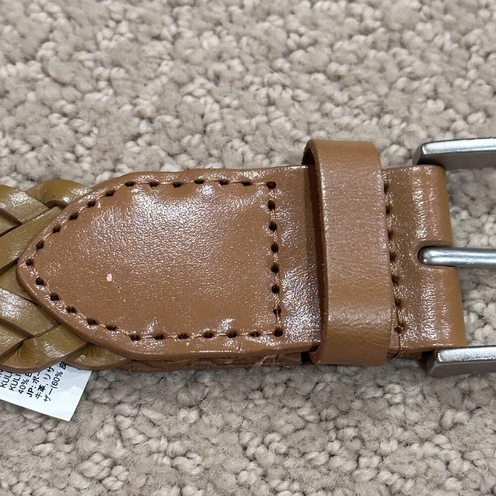 Old Navy tan braided